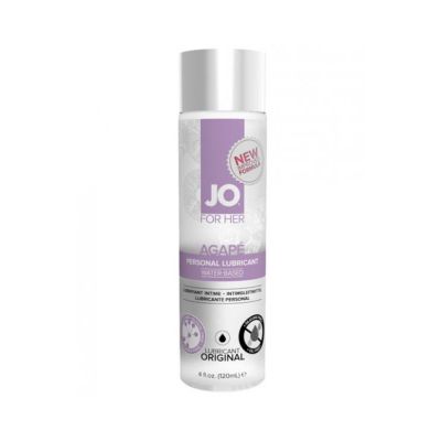 Jo Agape Original Lubricant water based 4 Fl Oz 120 Ml