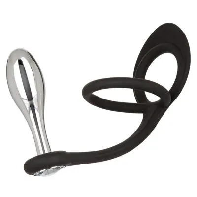 CalExotics Star F Sparkling Gem Teadrop Butt Plug Dual Penis Enhancer