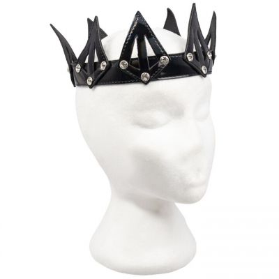 Bondara Luxe Pleasure Prism Bejewelled PU Blindfold Crown