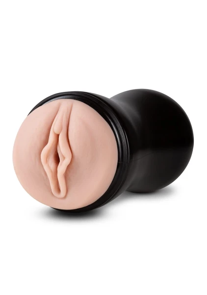 M for Men - Soft and Wet - Pussy With Pleasure Ridges - Self Lubricating Stroker Cup - Vanilla