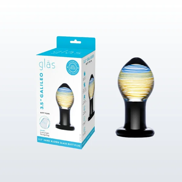 GLAS Galileo Butt Plug 3.5"