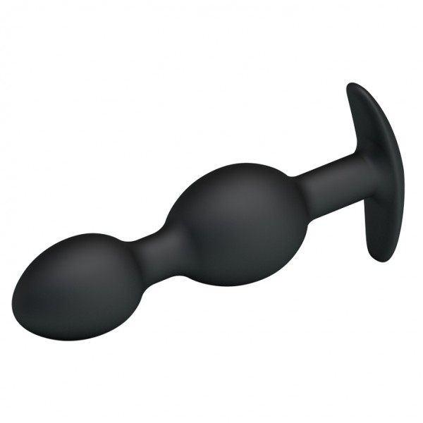 4.9" Dual Ball Style Butt Plug