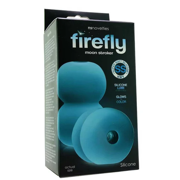 Silicone Firefly Blue Moon Silicone Stroker for Men by NS Novelties — image 7 of 7