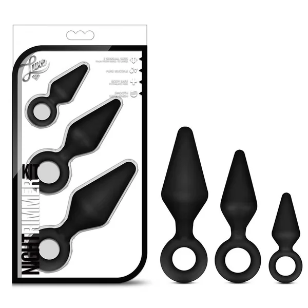 Luxe Night Rimmer Beginner Butt Plug Kit by Blush Novelties — image 4 of 4