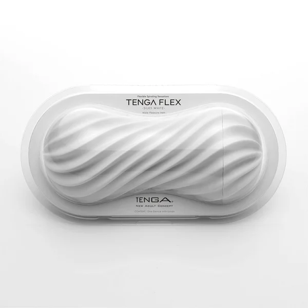 Tenga Flex |  Spinning and Flexible Stroker Black/White — image 6 of 14