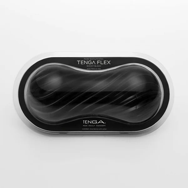 Tenga Flex |  Spinning and Flexible Stroker Black/White — image 7 of 14