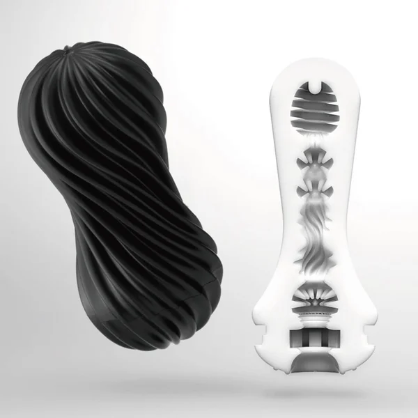 Tenga Flex |  Spinning and Flexible Stroker Black/White — image 5 of 14