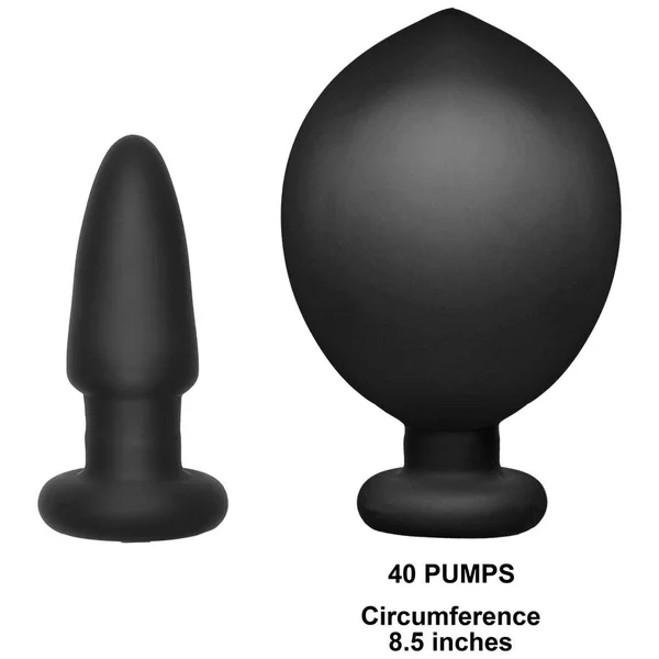 Deluxe Wonder Vibrating & Inflating Butt Plug by Doc Johnson — image 4 of 8