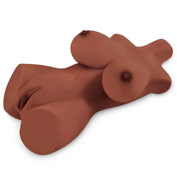 PDX Plus Perfect 10 Realistic Sex Doll Torso Brown by Pipedream Products — image 2 of 6