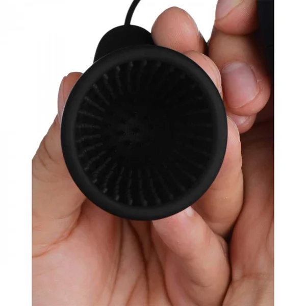 Deluxe 10 Mode Black Silicone Penis Head Teaser by Trinity Vibes — image 4 of 5