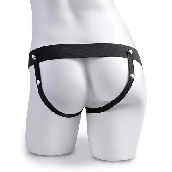 10 Inch Tan Hollow Rechargeable Vibrating Strap on by Fetish Fantasy — image 8 of 10