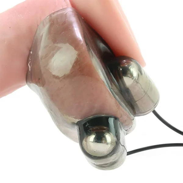 Classix Dual Vibrating Stretchy Ball Teaser by Pipedream — image 5 of 6