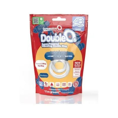 Cock Rings Screaming O 4b Doubleo 6 Vibrating Double Cockring Blueberry