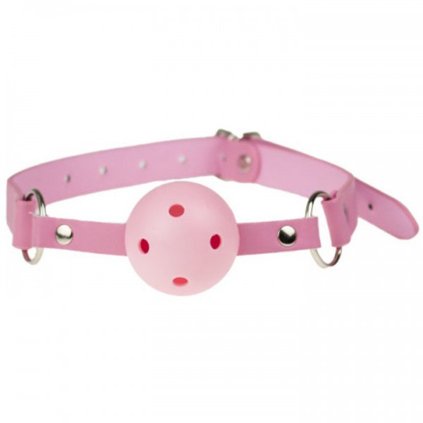 Bondara Pretty Pink Vented Ball Gag
