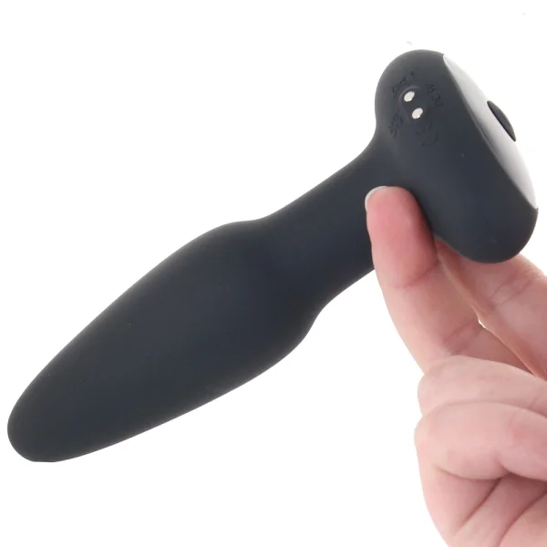 Bionic Pressure Rimming Probe Rechargeable Silicone Anal Stimulator By CalExotics - Black