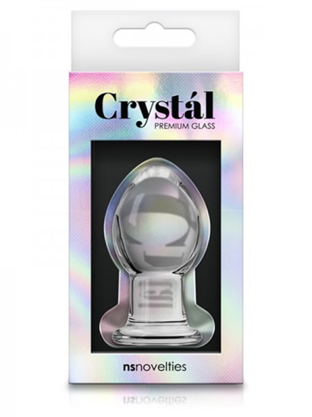 Small Glass Butt Plug