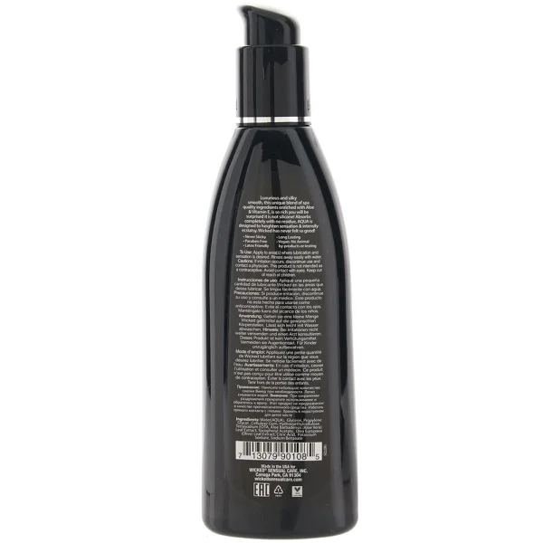 Wicked Aqua Fragrance Free Personal Lubricant 8.5 fl oz