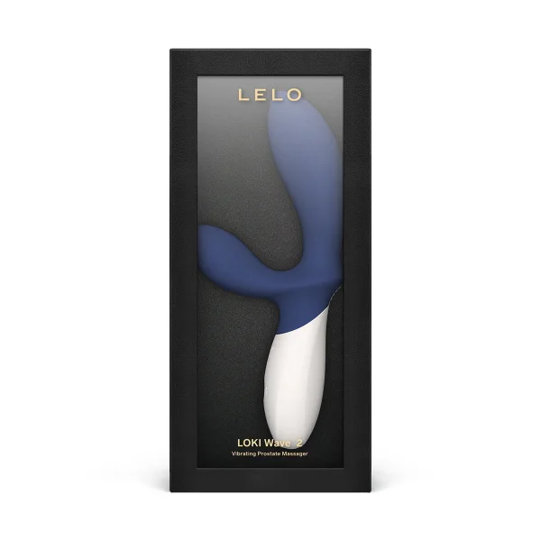 LELO LOKI WAVE 2 Rechargeable Waterproof Prostate Massager - Base Blue