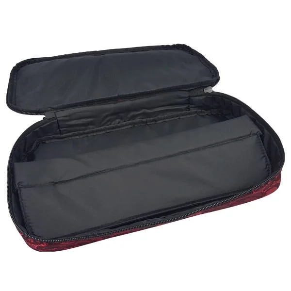 Lace Lockable Bag Red By Brigitta