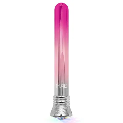 Nixie Jewel Inlaid Ombre Glow Classic Vibrator