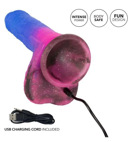 Naughty Bits Ombre Hombre Vibrating Dildo