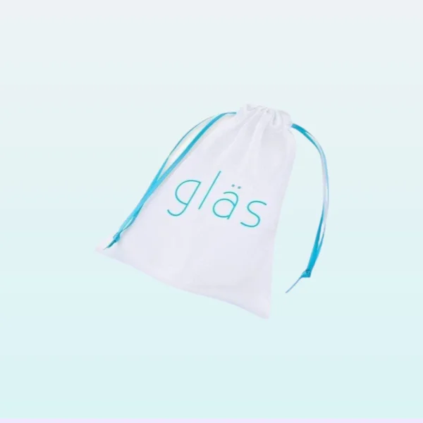 Gläs Double Penetration Swirly Galss Dildo and Butt Plug Set
