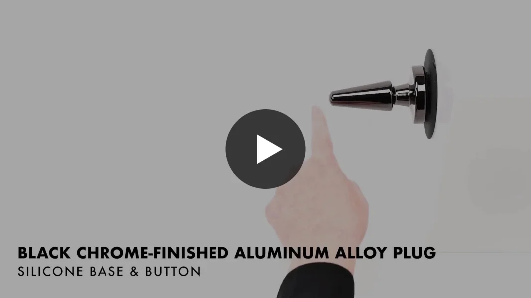 Beginner Metal Plug Rechargeable Vibrating Butt Plug By Evolved Novelties