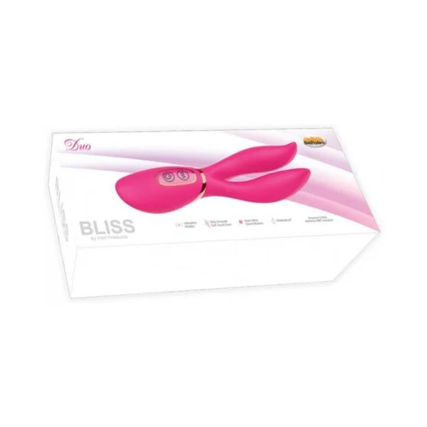Bliss Duo 7 Function Pink Vibrator — image 8 of 8