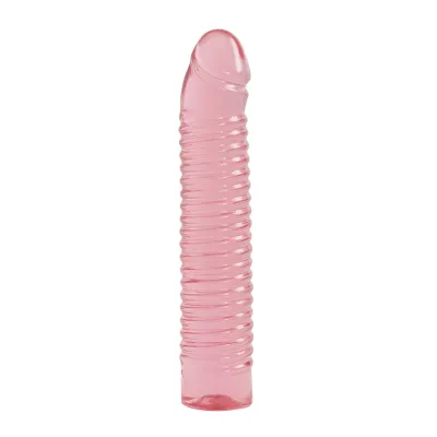 Vivid Ribbed Jellie Cock Sunrise