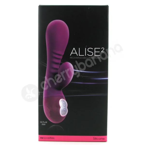 Alise 2 Purple Rechargeable Vibrator
