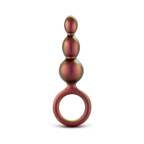 Anal Adventures Matrix - Beaded Loop Plug - Copper