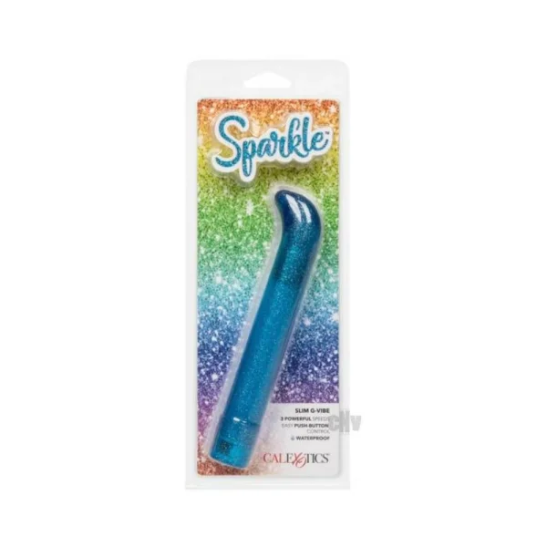 Sparkle Slim G-Vibe - Blue