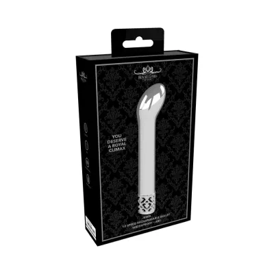 Royal Gems Jewel Abs Rechargeable Bullet Rose Gold