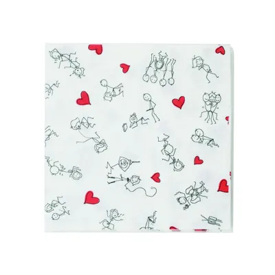 Dirty Dishes Stick Figures Napkins