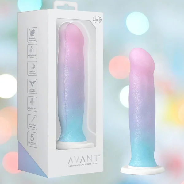 Blush Avant D17 Lucky Silicone Suction Cup Dildo — image 12 of 16