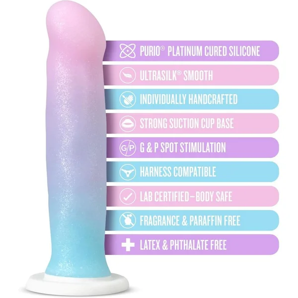 Blush Avant D17 Lucky Silicone Suction Cup Dildo — image 15 of 16