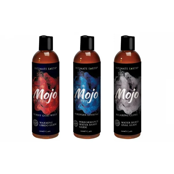 Mojo Glide Stimulating Bundle with Horny Goat Weed, Peruvian Ginseng, and Clove Oil Lubricants — image 2 of 4