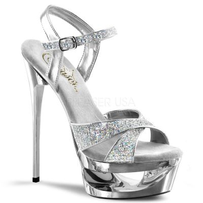 ECLIPSE 619G 6 1 2 Heel 1 3 4 Cut Out PF Criss Cross Ankle Strap Sandal