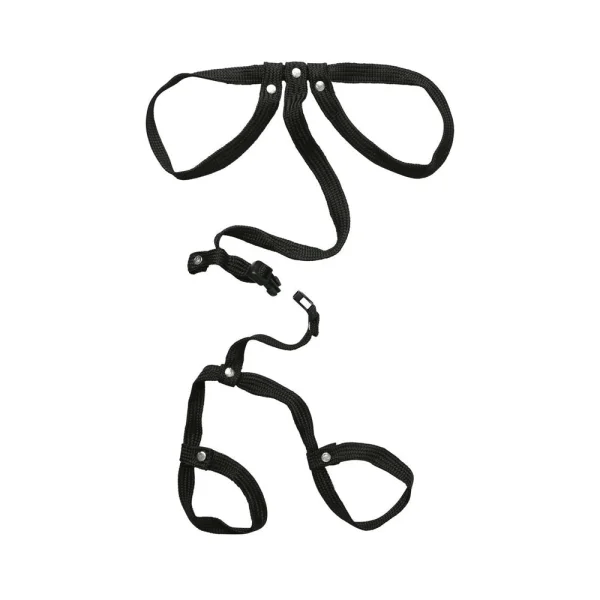Adjustable Rope Bondage Restraints Black — image 8 of 9