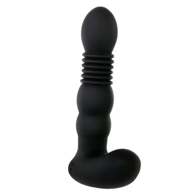 Adam and Eve Thrusting Vibrating Warming Prostate Probe with Remote