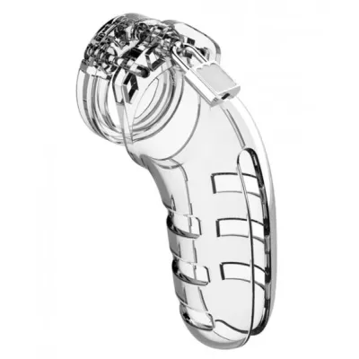 Mancage Model 06 Chastity 5 5 inches Cock Cage Transparent