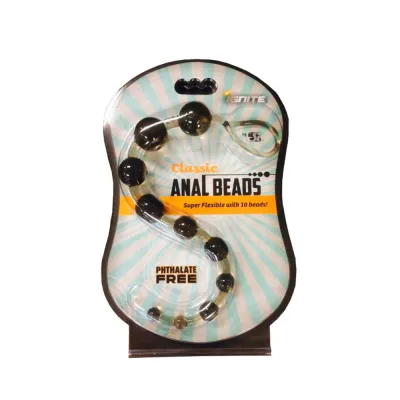Si Classic Anal Beads black