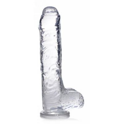 Jock C Thru Transparent Dildo 25 cm