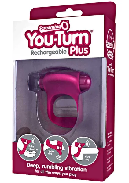Screaming O You-Turn Plus Vibrating Cock Ring