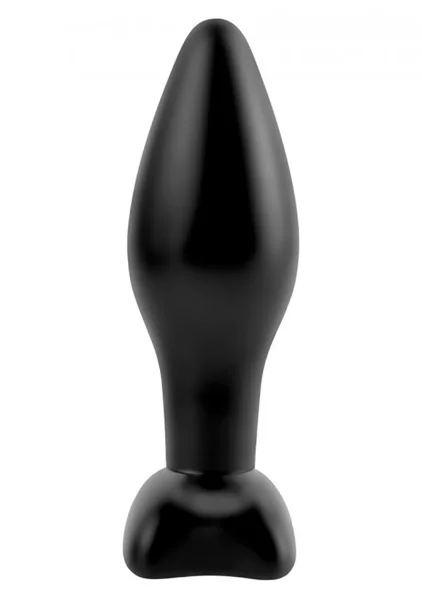 Anal Fantasy Collection Small Silicone Plug - Black