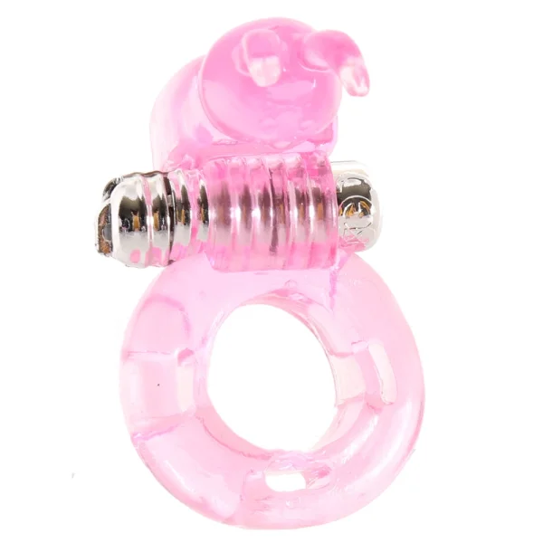 Basic Essentials - Bunny Enhancer Vibrating Cock Ring