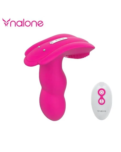 Loli Massager With Wireless Remote - Rose - 5 Inch