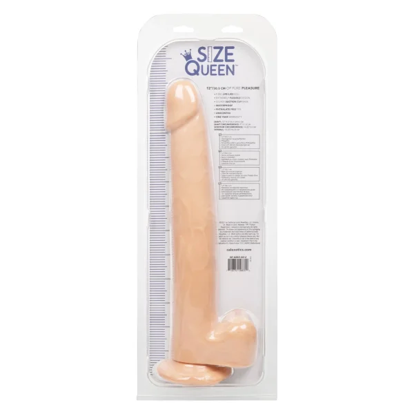Size Queen 12 inch-30.5 Cm - Ivory