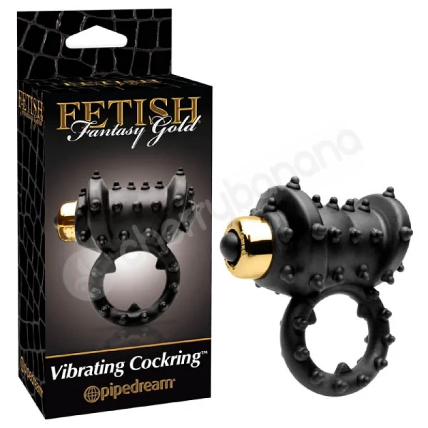 Fetish Fantasy Gold Vibrating Cock Ring