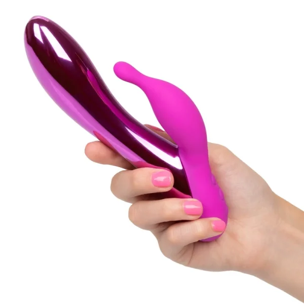 CalExotics DazzLED Radiance Dual-Stimulating Vibe with Pulsing LED Lights — image 14 of 19